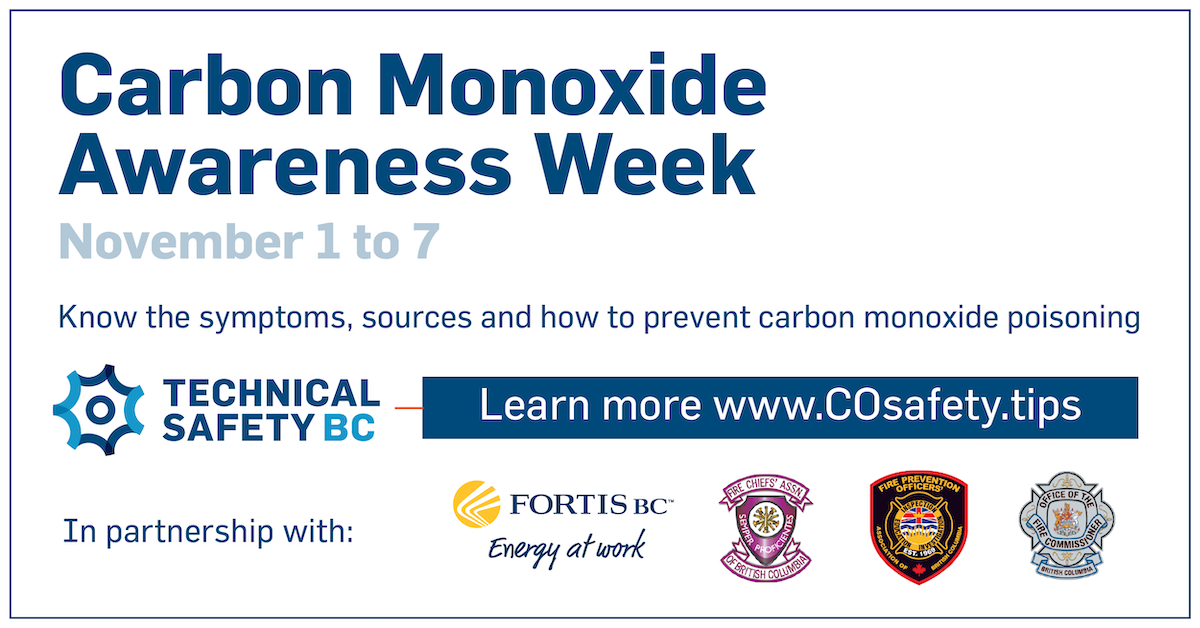 Carbon Monoxide Awareness Week Fire chief offers tips to stop the
