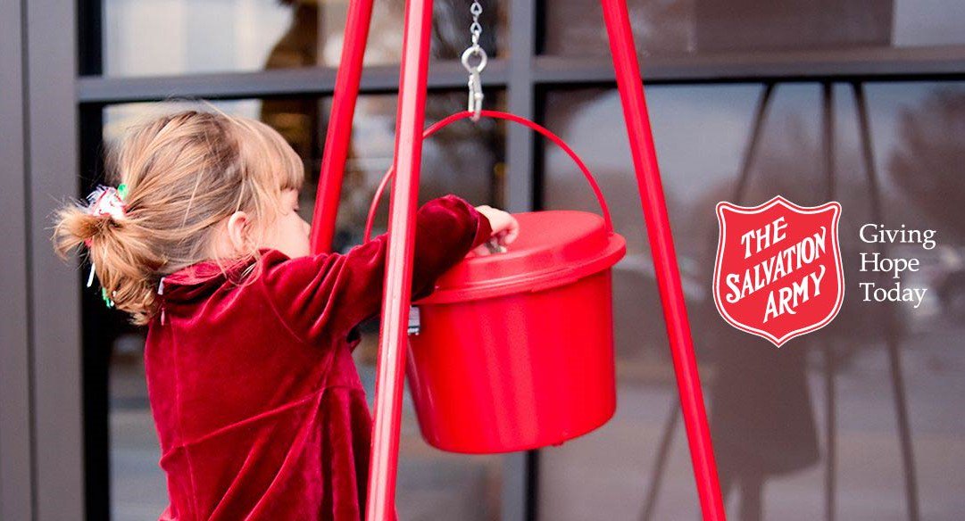 Giving hope. ‘The Salvation Army’ Charity. Salvation Army.