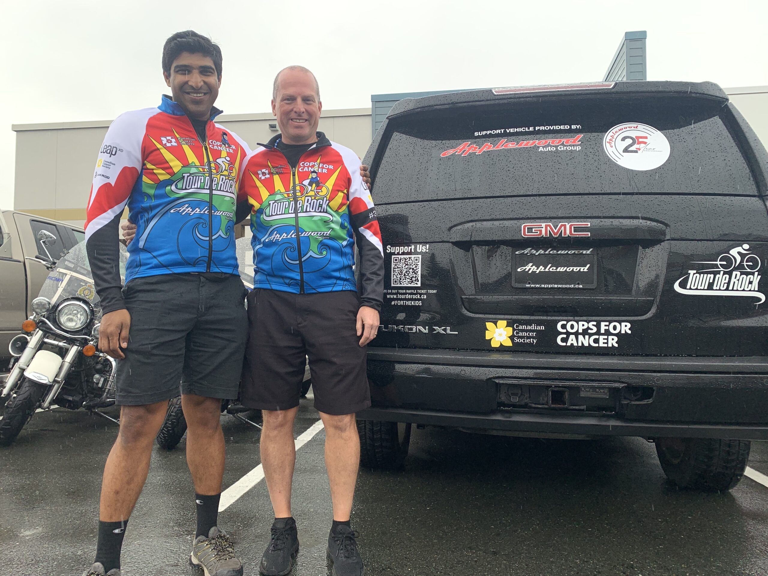 Tour de Rock riders brave bad weather to start island-wide journey - My ...