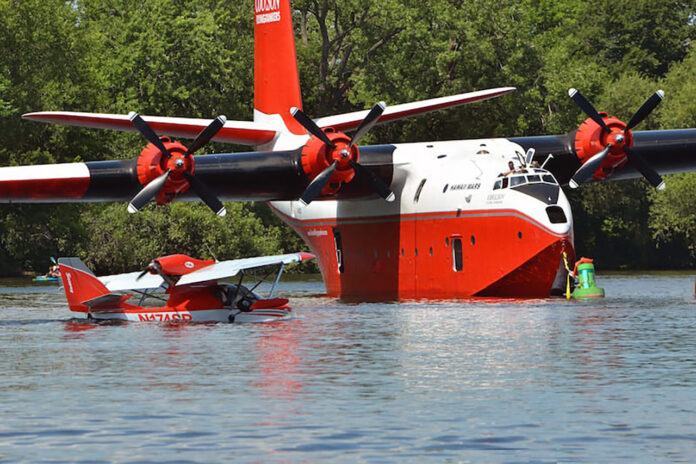 Final flight today for Hawaii Martin Mars water bomber - My Campbell ...